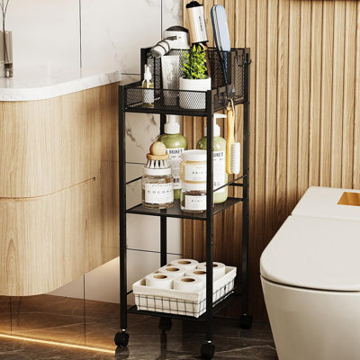 Organisateur de maquillage pour chariot à coiffer 3 niveaux