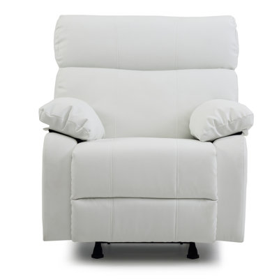Fauteuil inclinable Manny, blanc