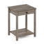 Table d'appoint avec tiroir Montale, chêne noir-71601762