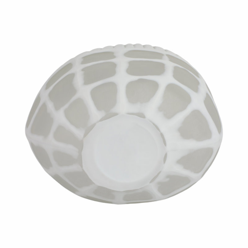 Arles Glass Table Vase, 11" H x 11" W x 8" D