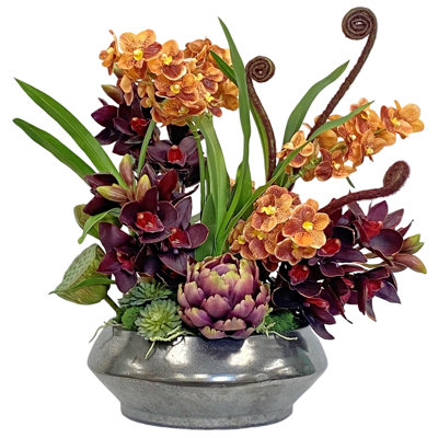 Vanda Cymbidium In Bowl
