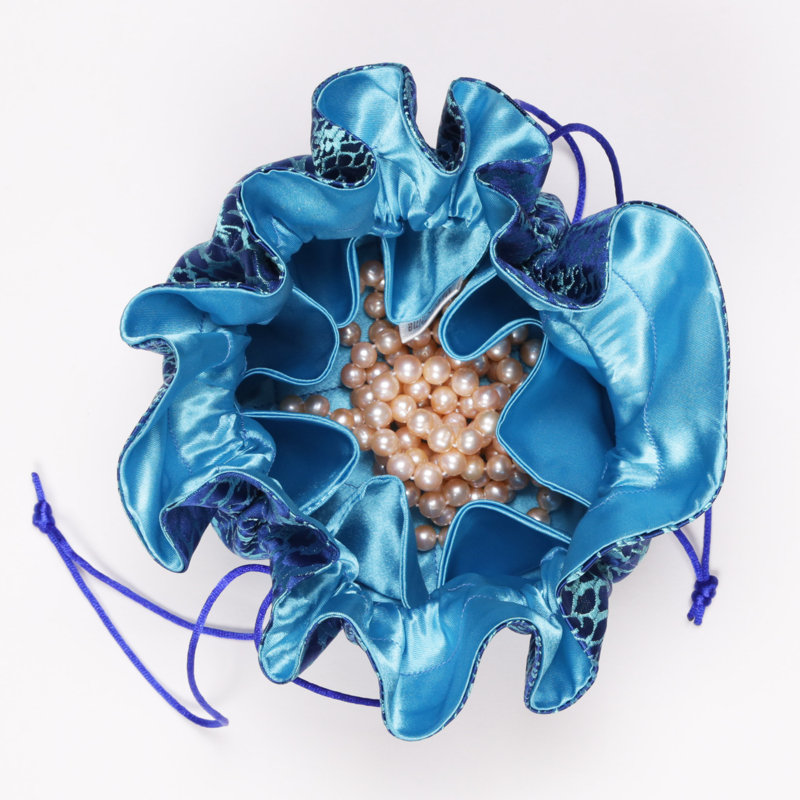 Petite pochette de voyage, Bleu