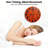 Orange Crackle Wall Clock Decorative Home Decor