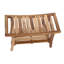Ripley EcoDecors, Solid Wood Rectangular Shower Bench With Shelf-108756545-93026991