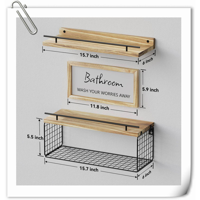 Cambronero Floating Shelf