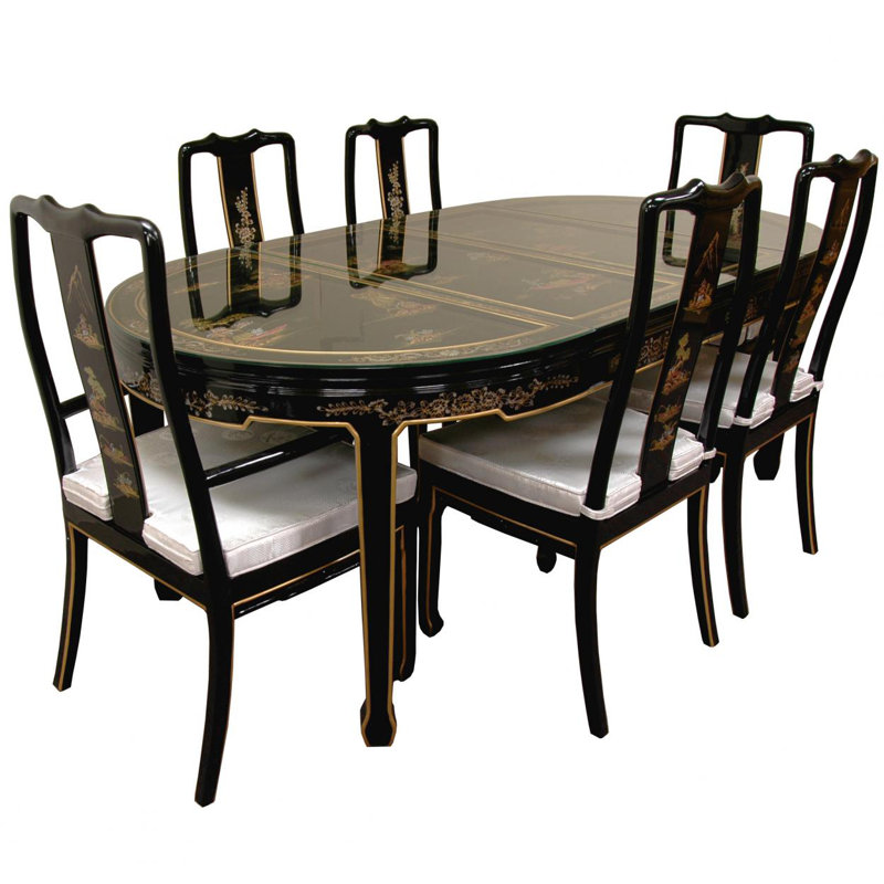 7 - Piece Extendable Dining Set