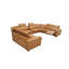 Canapé modulaire inclinable en cuir Bechper-2001409888