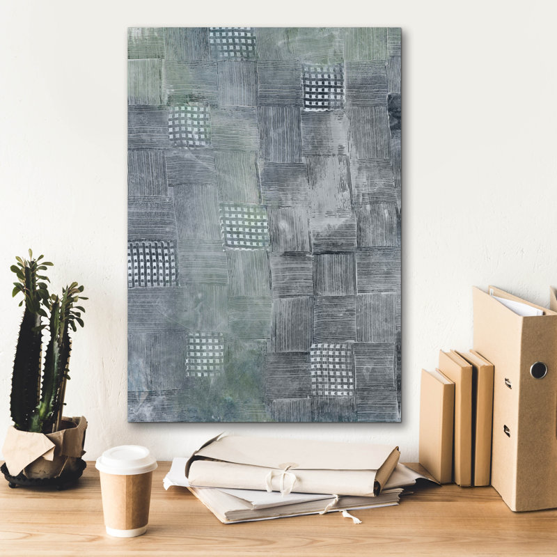  «Ph Blue 3» par Vanna Lam, art mural sur toile, 18 po x 26 po