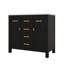 Armoire de meuble-lavabo sur pied 36 po avec 4 tiroirs et 2 armoires de rangement modernes 36 po-520602201