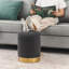 Tabouret de rangement rond-179546-179545