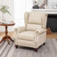 Fauteuil inclinable en cuir véritable-398984930