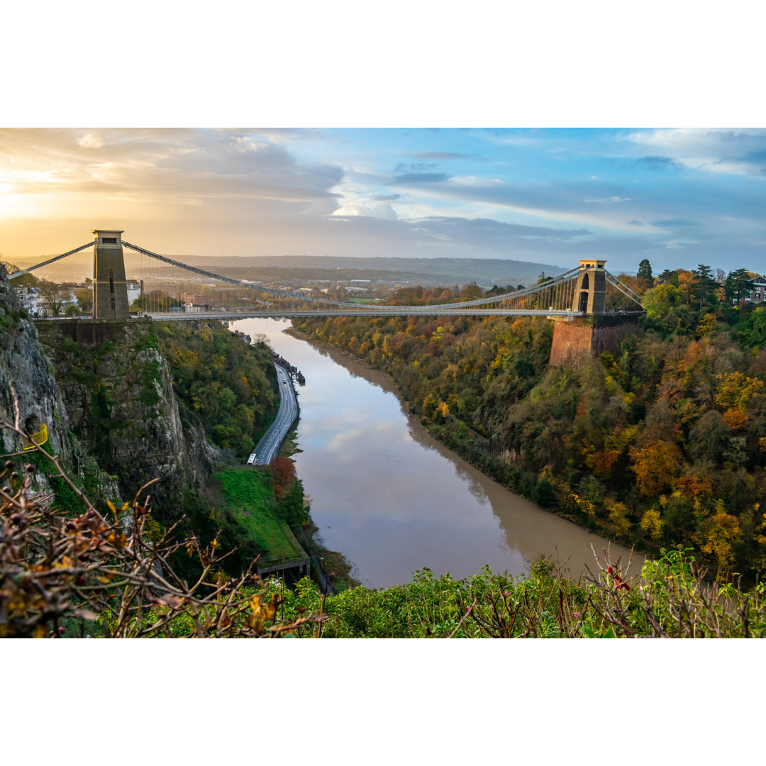 Clifton Suspension Bridge - Kunstdrucke auf Leinwand