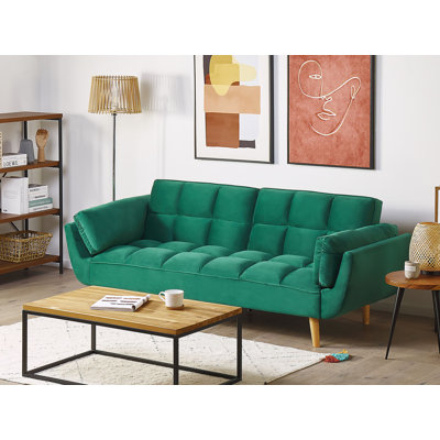 Weyburn 3 Seater Velvet Sleeper