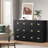 Chalgrave 6 Drawer 47.2"W Double Dresser-597186167