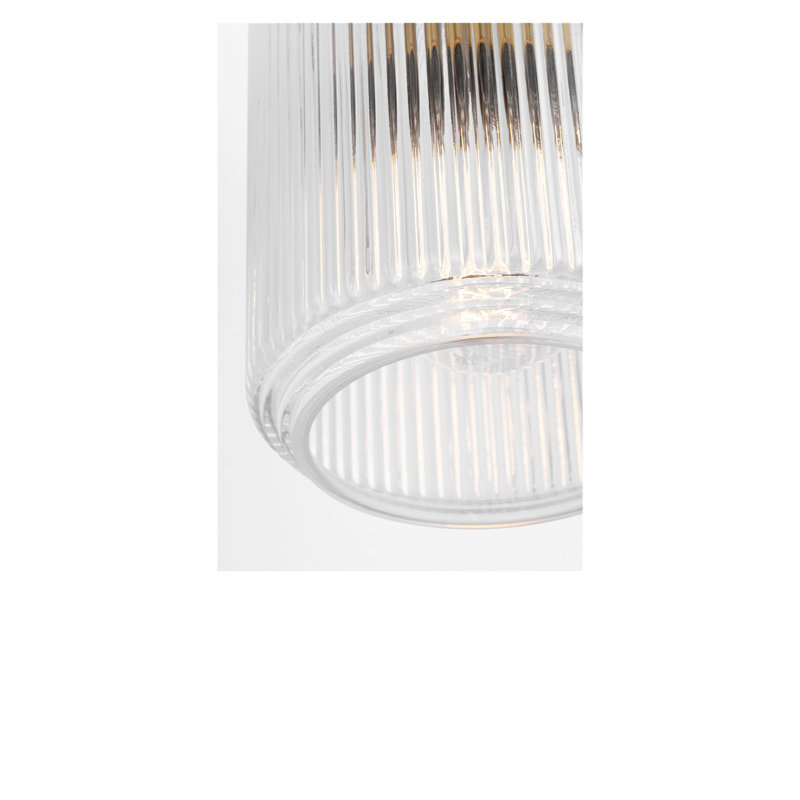 Barstow Bath, 9" H x 25.5" W x 6.125" D, Burnished Brass