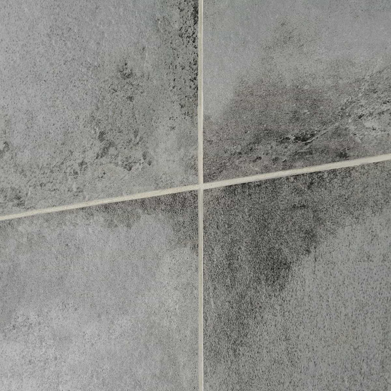 Angela Harris Flatiron 12X24 Semi-Polished Porcelain Tile, Gray