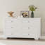 Commode élégante avec 6 tiroirs et poignées en métal-1884225766