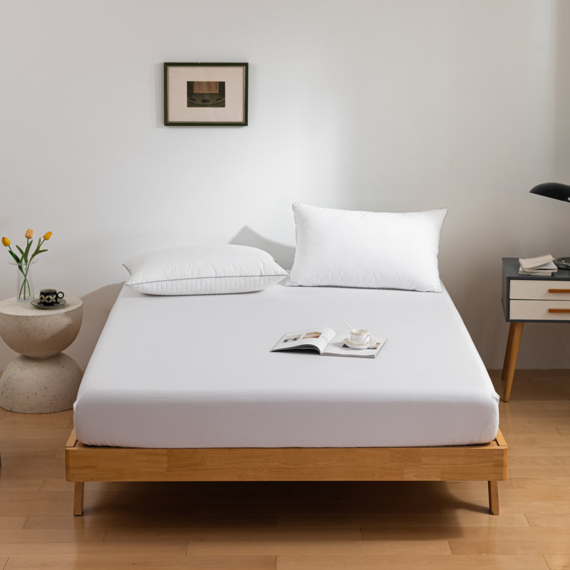 Fitted Sheet, Single (3'), White