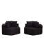 Chaises d'appoint modernes et modulaires, ressorts en mousse chenille, salon hexagonal pour la maison