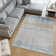 Machine Washable Nash Ivory/Blue Rug