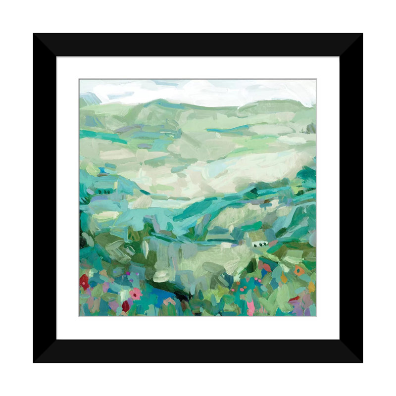 «Wild», reproduction sur toile, H 24 po x l 24 po x P 1 po, Papier d'art encadré noir, Blanc