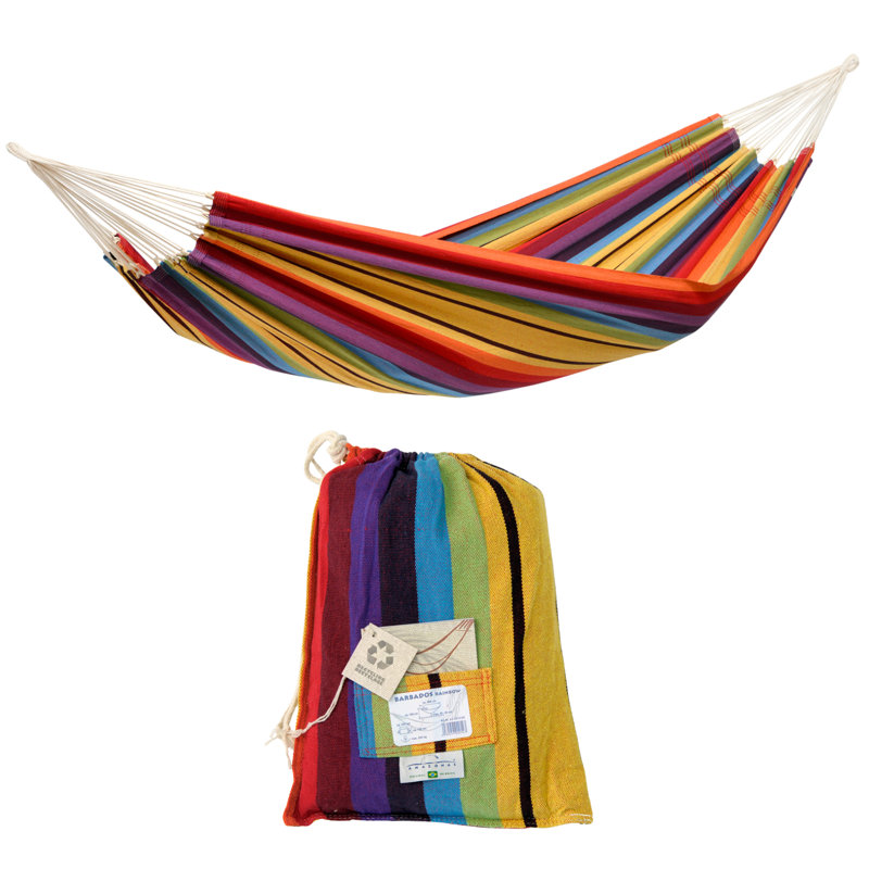 Barbados Double Hammock, Rainbow