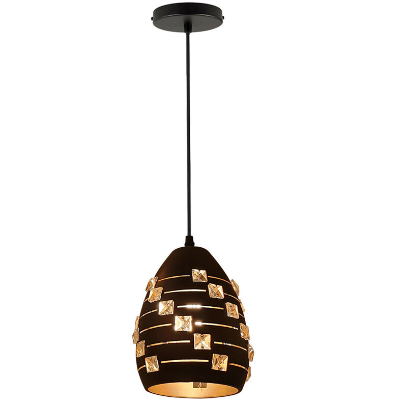 Caleah 1 - Light Black Pendant