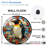 Penguin Wall Clock Vintage Home Decor Decorative Art - 12'' Modern Glass Wall Clock
