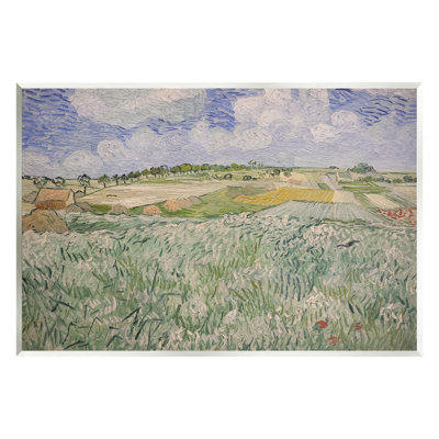 " Plain Near Auvers Van Gogh Classic " by Vincent Van Gogh