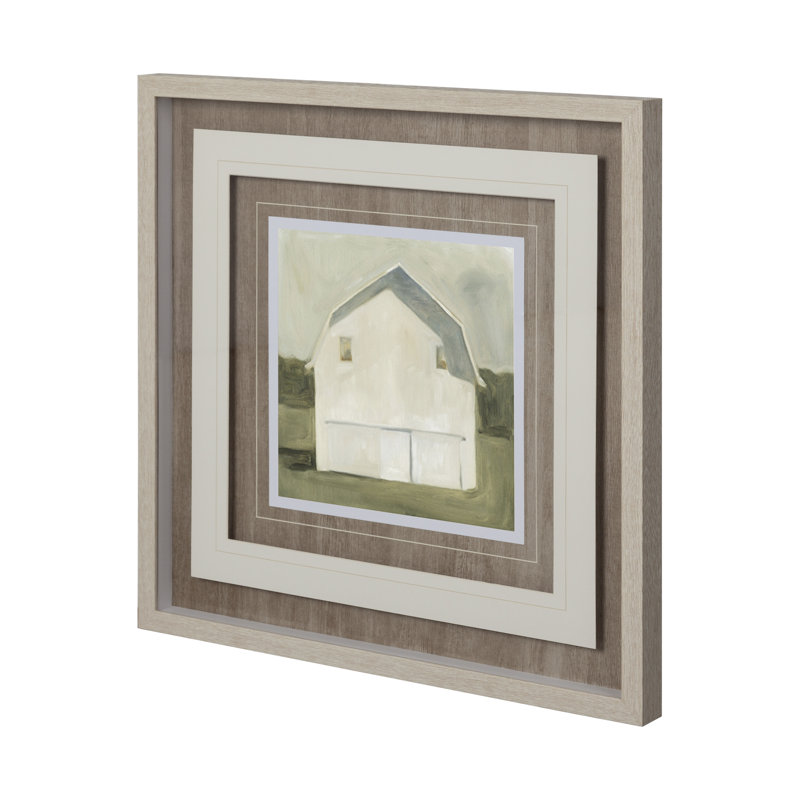 «Serene Barn VI» par Emma Scarvey, reproduction d'art encadrée sous verre, Serene Barn VI