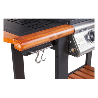 Beweglicher Erdgas-Gasgrill Tariffville mit 4 Brennern