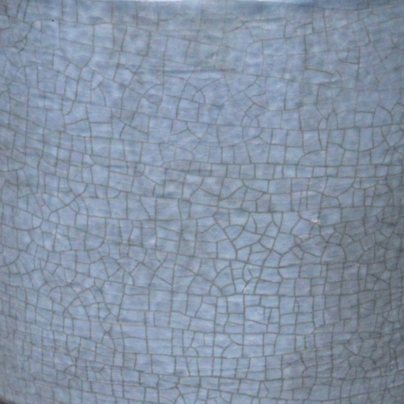 Sia Handmade Ceramic Pot Planter, Gray, 3" H x 3.25" W x 3.25" D