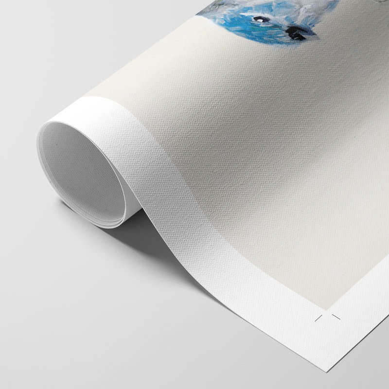 «Bluebird Happy II», impression sur toile seulement - non encadrée, H 36 po x l 24 po