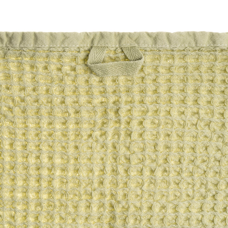 Ensemble de serviettes Waffle, Vert
