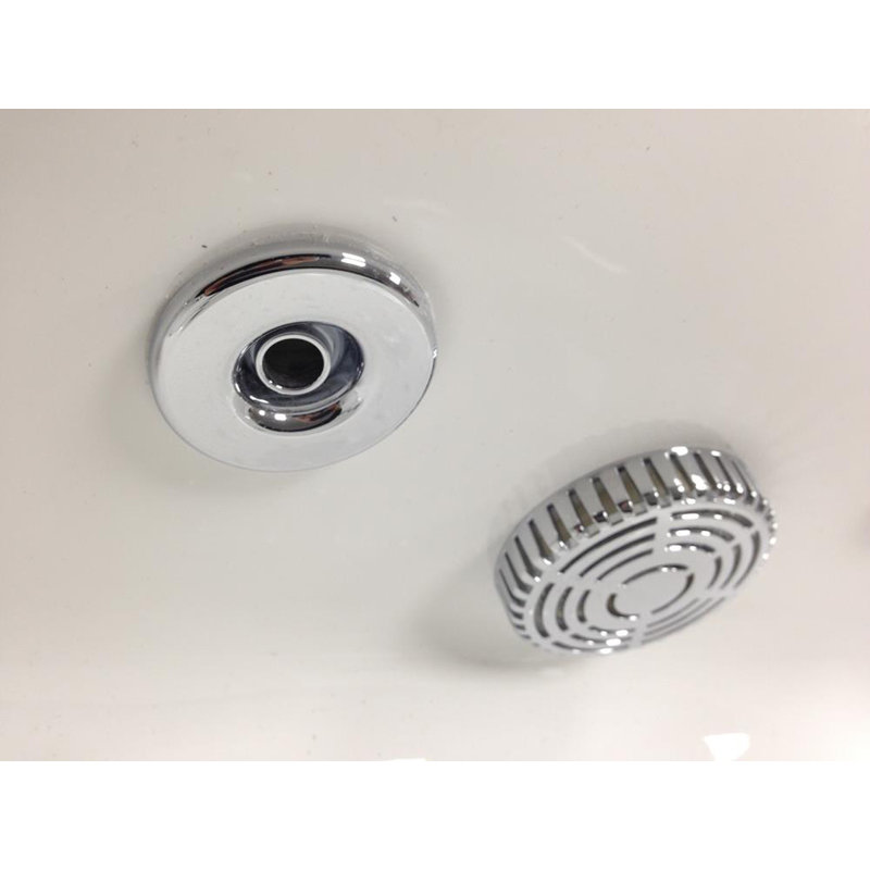 Vidalux Kingston 1500 Luxury Corner Steam Shower & Airspa Whirlpool Bath 1500 x 1500, White