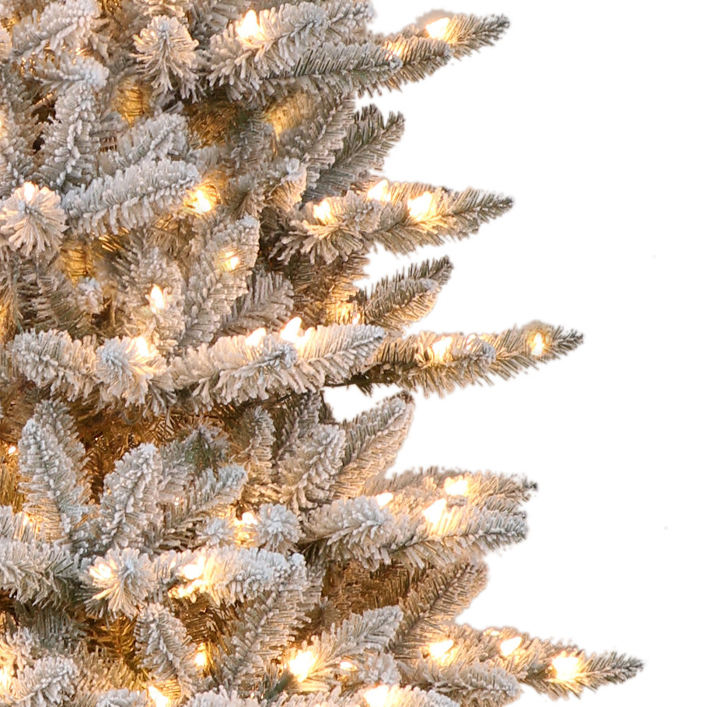Lighted Artificial Christmas Tree, 7.5'