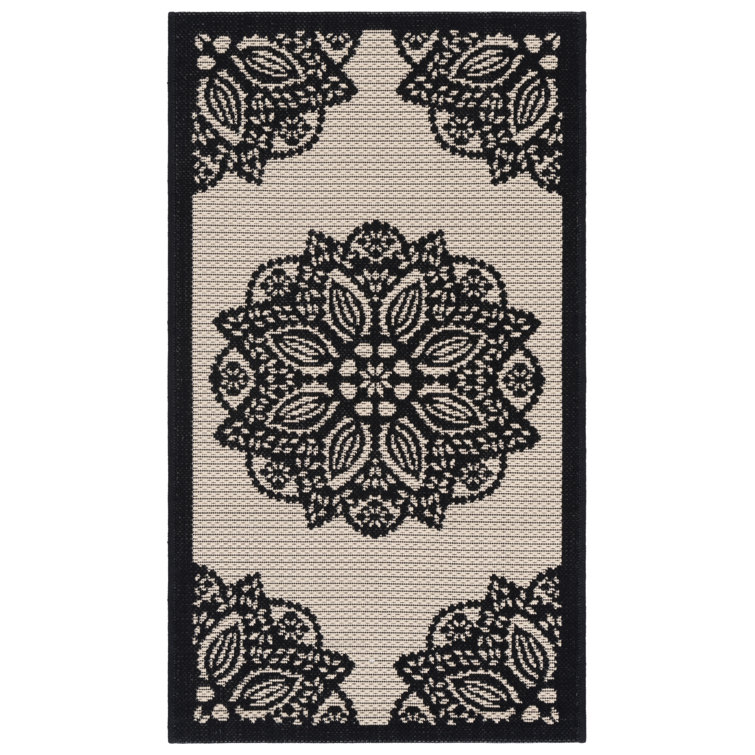 Vondrus Performance Floral Indoor/Outdoor Area Rug