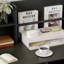 Rectangle Manufactured Wood Reception Desk-1132330587