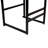 Upholstered Counter Stool with Metal Frame