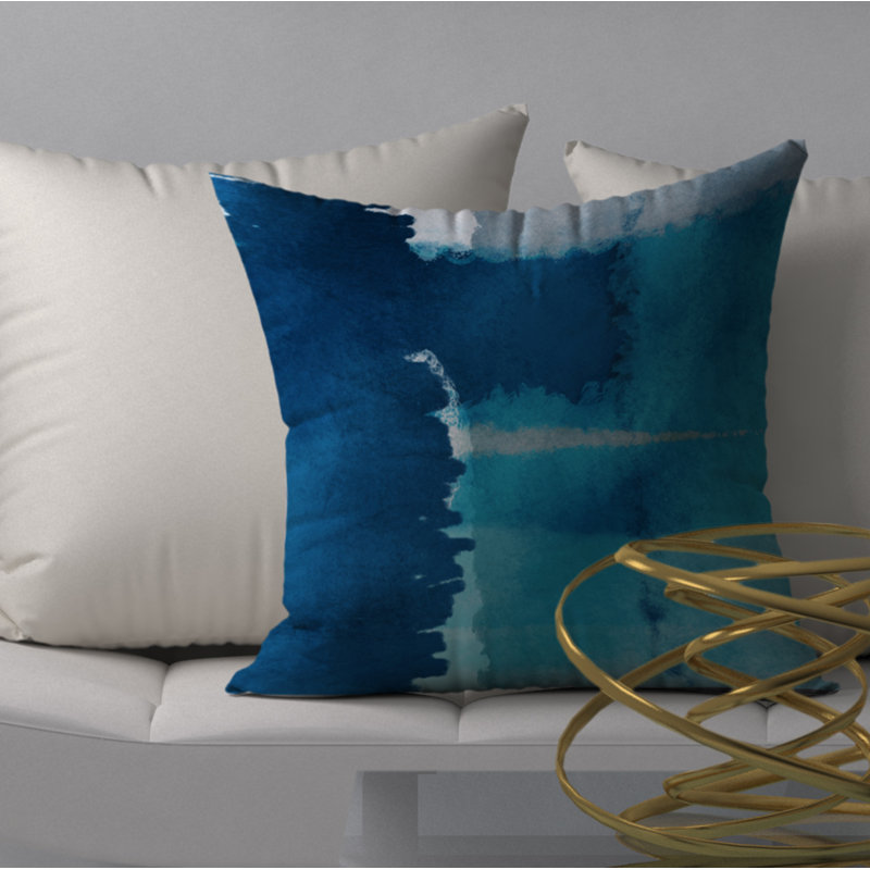  Housse de coussin carré et insert, H 18 po x l 18 po
