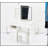 37-Inch Vanity Table With Sliding LED Mirror, Touch Control, Tri-Color Lighting, And High-Capacity Storage For Spacious Bedrooms-1346545502