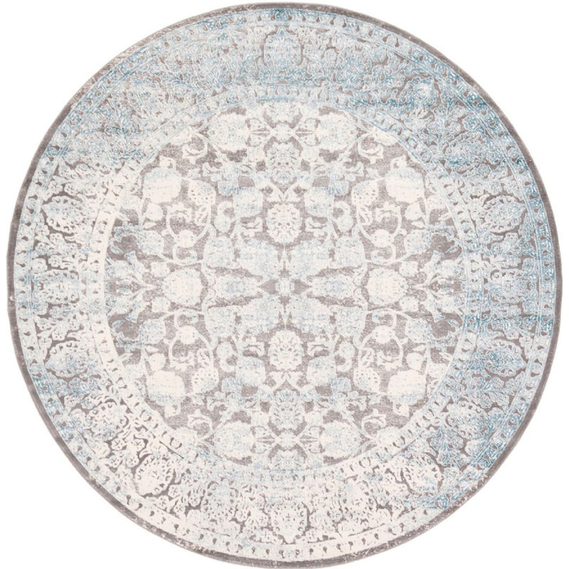 Tapis crème Pharaoh, Rond 6 pi
