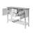 44.09'' Console Table