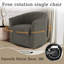 Fauteuil demi-tonneau pivotant Aunna-1940393274