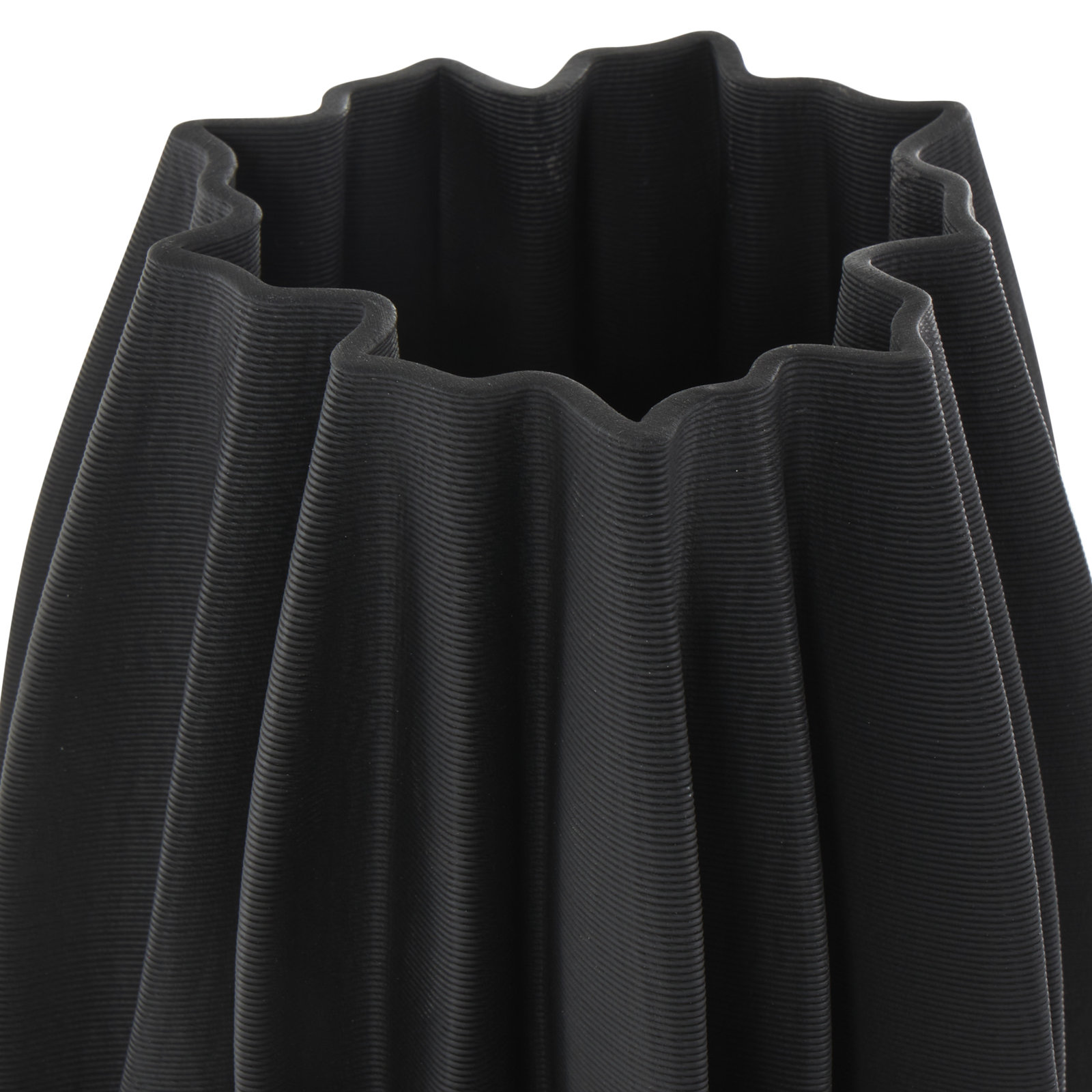 Bella Ceramic Table Vase, 11.6" H x 6.65" W x 6.65" D