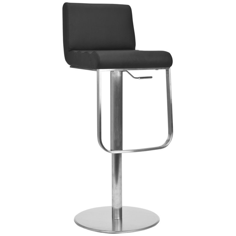 Tabouret de bar à hauteur ajustable et pivotant Barber
