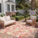 Lueck Performance Chevron Indoor/Outdoor Area Rug