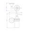 Viena Soap Dispenser - Wall Mount - 7"-457909381
