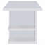 Bureau d'écriture blanc, 4 tablettes