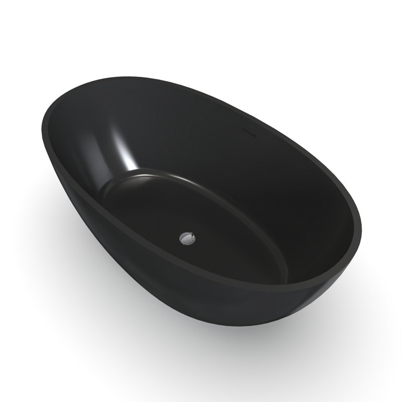 Freestanding Bathtub Solid Surface Modern Design For Versatile Use